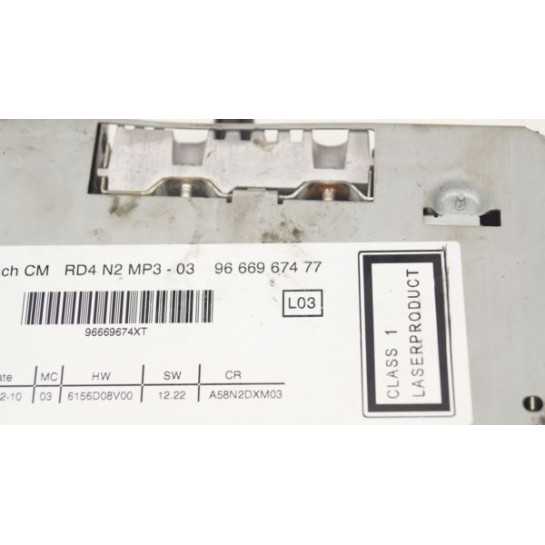 Radio CD 9666967477 Peugeot 3008