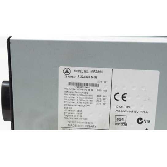 Radio CD Mercedes CLC A2038703494