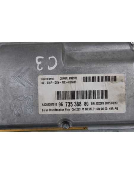Wyświetlacz nawigacji 9673538880 Citroen C5