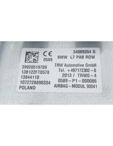 Poduszka powietrzna AIRBAG pasażera BMW F20