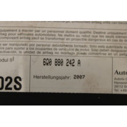 Poduszka powietrzna fotela prawa Skoda Fabia MK 2 2