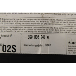 Poduszka powietrzna fotela lewa Skoda Fabia MK2 2