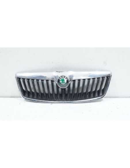 Atrapa Grill chrom zderzaka Skoda OCTAVIA II LIFT