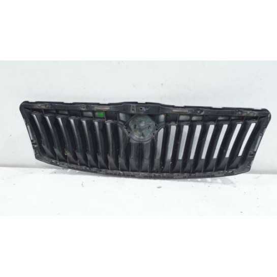 Atrapa Grill chrom zderzaka Skoda OCTAVIA II LIFT