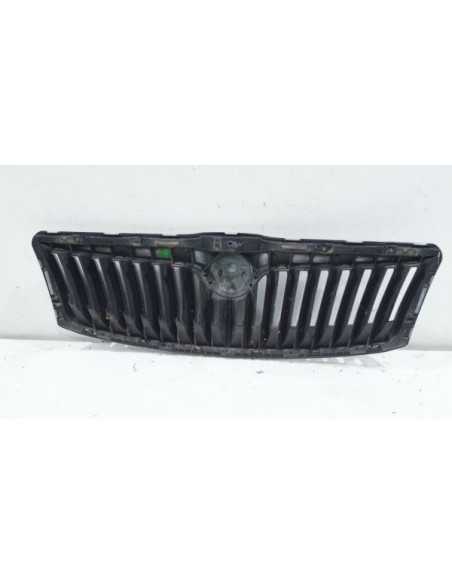 Atrapa Grill chrom zderzaka Skoda OCTAVIA II LIFT