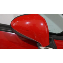 Drzwi przednie prawe Peugeot 207 czerwone 2