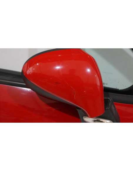 Drzwi przednie prawe Peugeot 207 czerwone