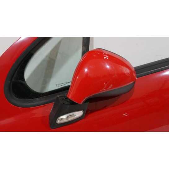 Drzwi przednie lewe Peugeot 207 czerwone