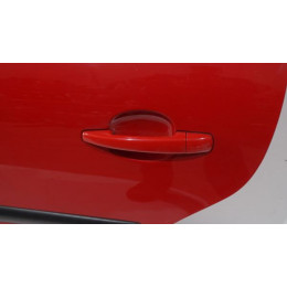 Drzwi tylne lewe Peugeot 207 czerwone 2