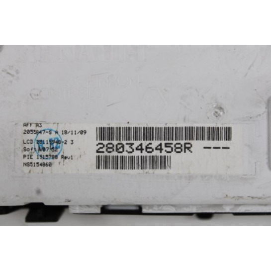 Wyświetlacz nawigacji 280346458R Renault