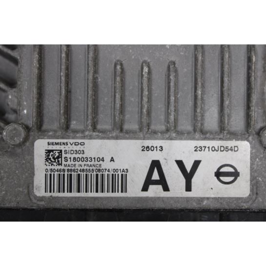 Komputer sterownik ECU S180033104A Nissan QASHQAI