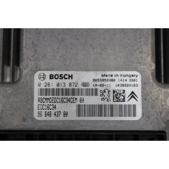 Komputer sterownik ECU 0281015849 Peugeot Citroen