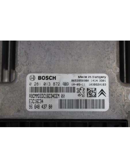 Komputer sterownik ECU 0281015849 Peugeot Citroen