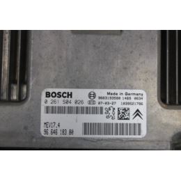 Komputer sterownik ECU 0261S04026 Peugeot 207 CC 2