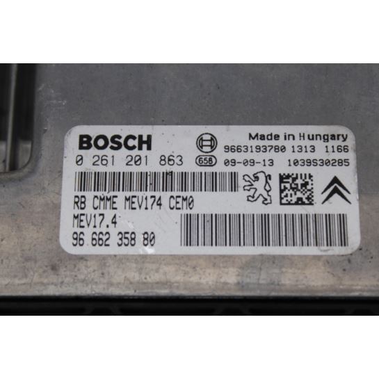 Komputer sterownik ECU 0261201863 Peugeot 207