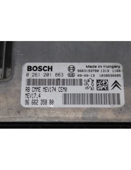 Komputer sterownik ECU 0261201863 Peugeot 207