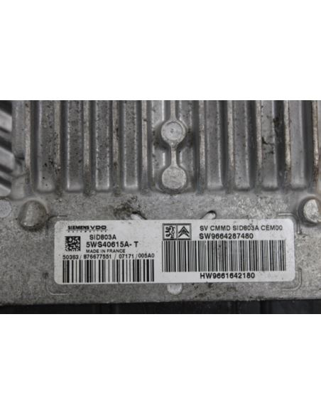 Komputer sterownik ECU 5WS40615AT Citroen Picasso