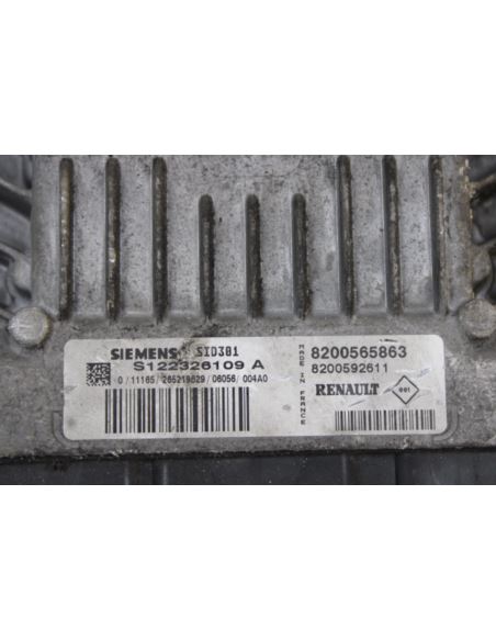 Komputer sterownik ECU S122326109A Renault Scenic