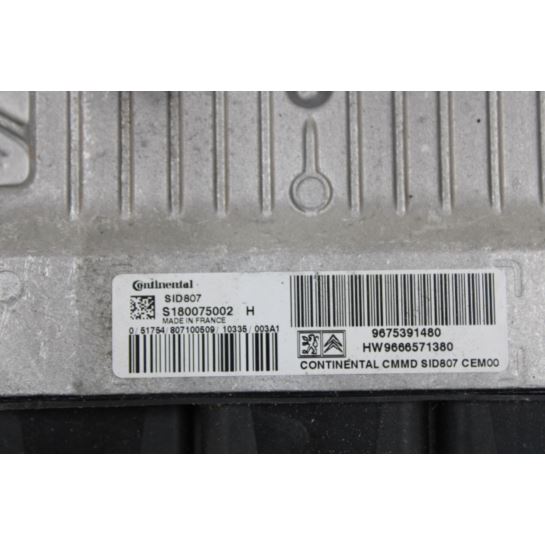 Komputer sterownik ECU S180075002H Peugeot 308