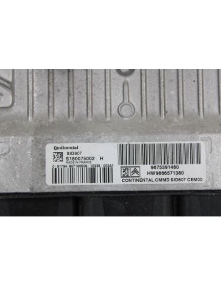 Komputer sterownik ECU S180075002H Peugeot 308