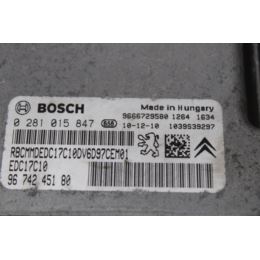 Komputer sterownik ECU Peugeot 208 1.6 e-HDI 2