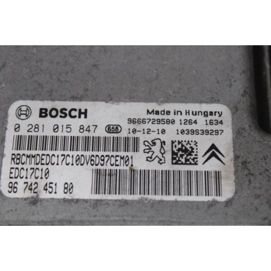 Komputer sterownik ECU Peugeot 208 1.6 e-HDI