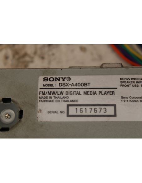 Radio samochodowe SONY DSX-A410BT