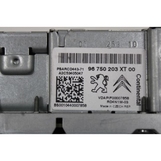 Radio CD 96750203XT00 Citroen C4 Picasso