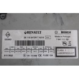 Radio CD 281155473R Renault Clio 2