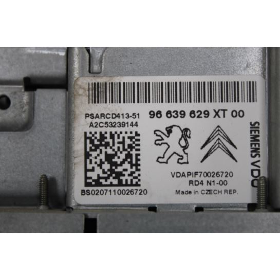 Radio CD 96639629XT00 Citroen C4 Picasso