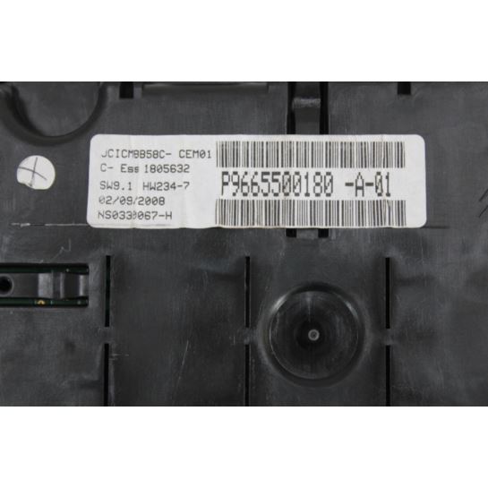 Licznik zegar P9665500180 Citroen C4 Picasso
