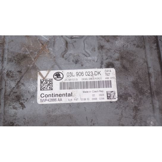 Komputer sterownik ECU Skoda FABIA II 1.6 TDI