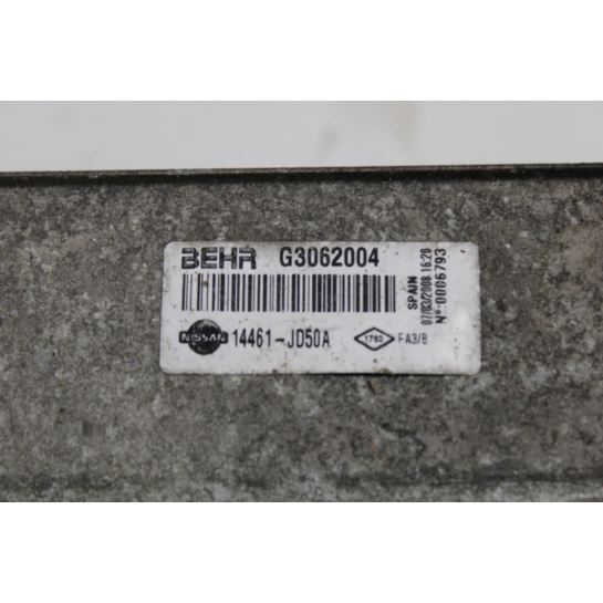 Chłodnica powietrza intercooler Nissan QASHQAI