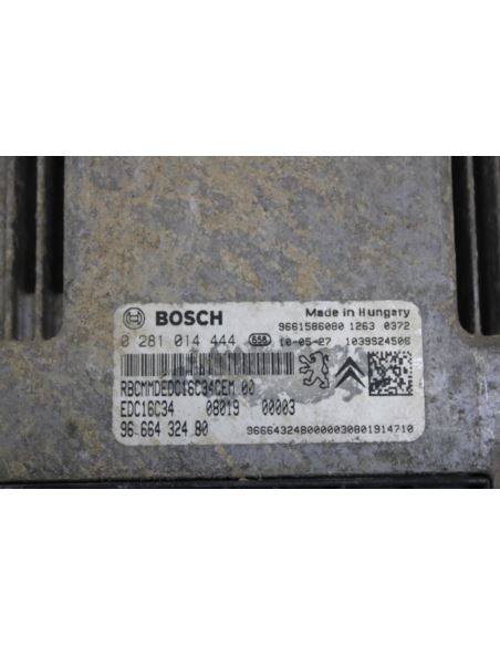Komputer sterownik ECU 0281014444 Citroen Nemo