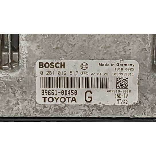 Komputer sterownik ECU 0281012517 Toyota Yaris