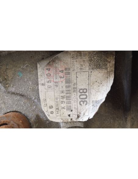 Skrzynia biegów Toyota YARIS 1.0 b 69 KM K9MH-E4