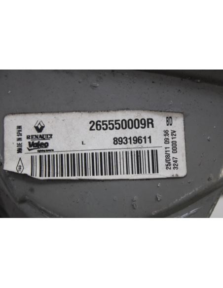 Lampa prawa tylna 265550009R Renault Megane