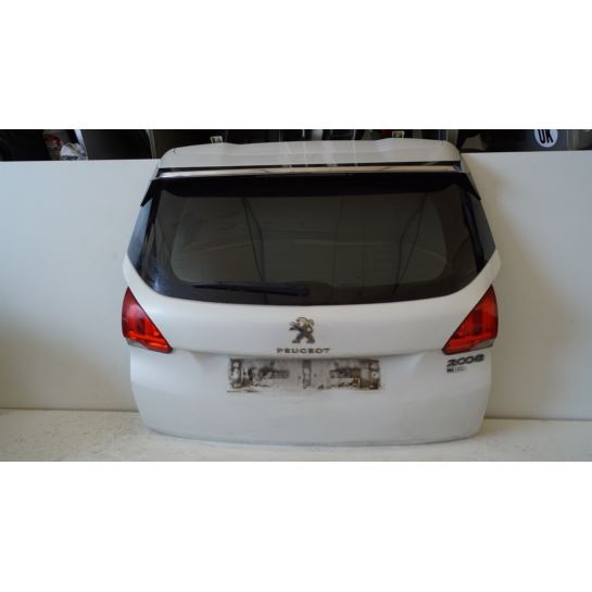 Klapa bagażnika kompletna Peugeot 2008 biała perła