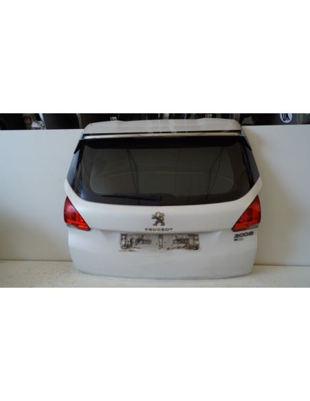 Klapa bagażnika kompletna Peugeot 2008 biała perła