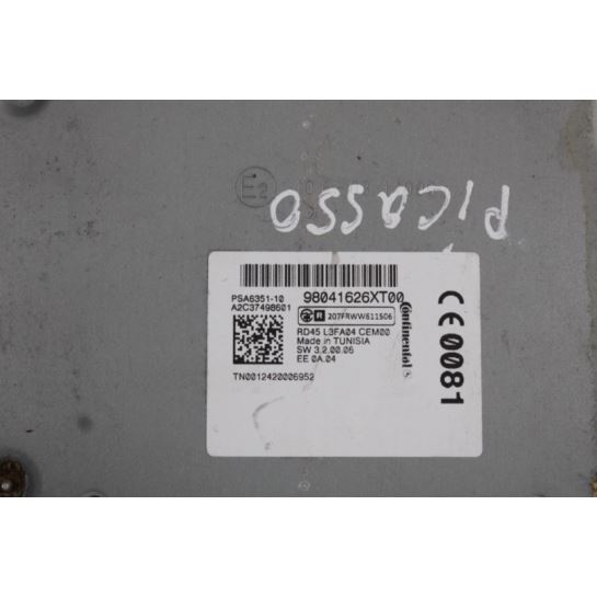 Radio CD Peugeot 207 98041626XT00