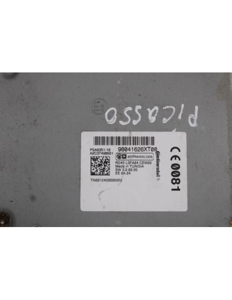 Radio CD Peugeot 207 98041626XT00