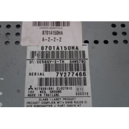 Radio CD 8701A150HA Mitsubishi Colt 8701A150HA 2