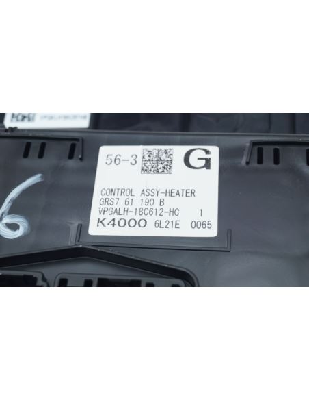 Panel nawiewu Mazda 6 GJ GRS761190B