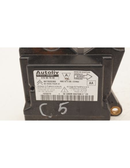 Sterownik airbag Citroen C3 C5 9673520380