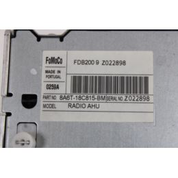 Radio CD 8A6T-18C815-BM Ford Fiesta 2