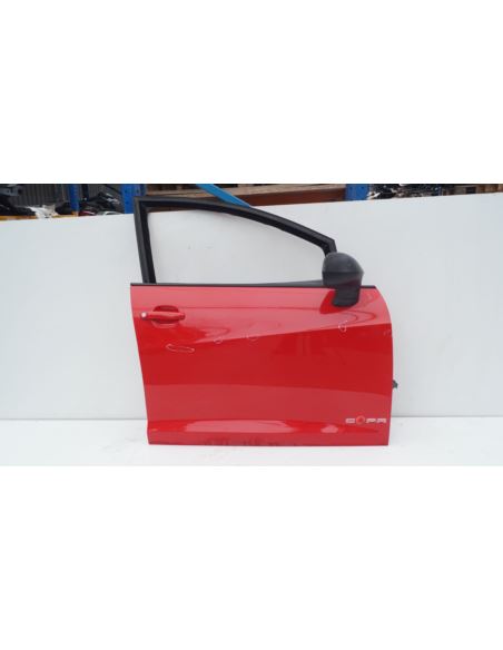 Drzwi przednie prawe Seat IBIZA IV 6J lakier LS3H