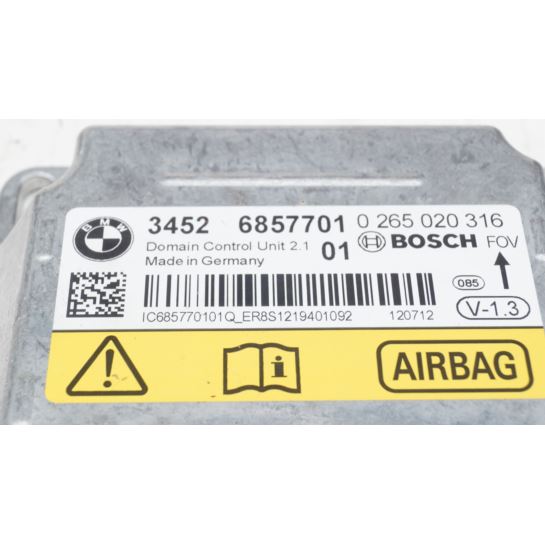 Sterownik moduł AIRBAG BMW F20 6857701