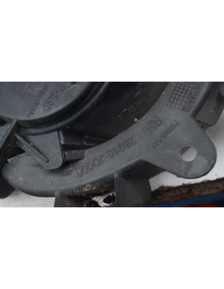 Halogen prawy ramka Nissan QASHQAI