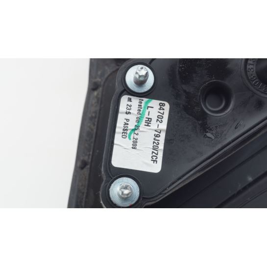 Lusterko elektryczne lewe Suzuki SX4 lakier ZCF UK