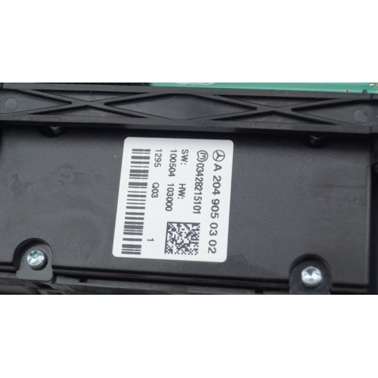 Panel sterowania radia Mercedes W204 AMG